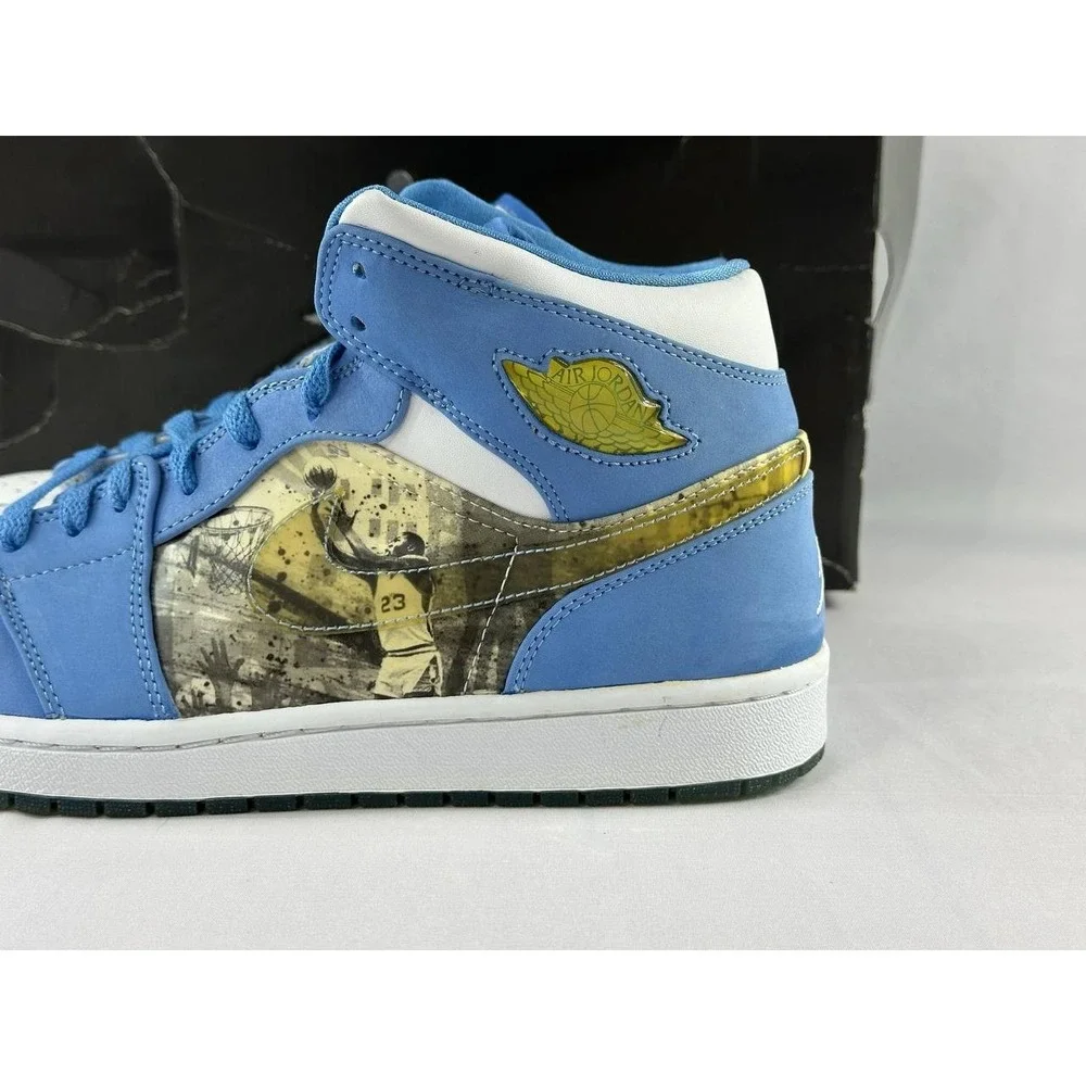 Nike Air Jordan 1 Retro Alpha 'White University Blue' 2007 316269-142 Size 12
